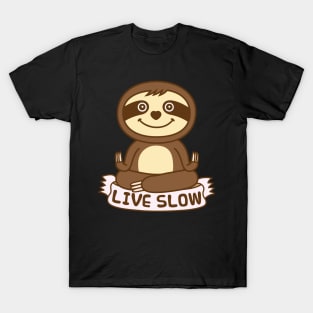 Cute Sloth Yoga T-Shirt